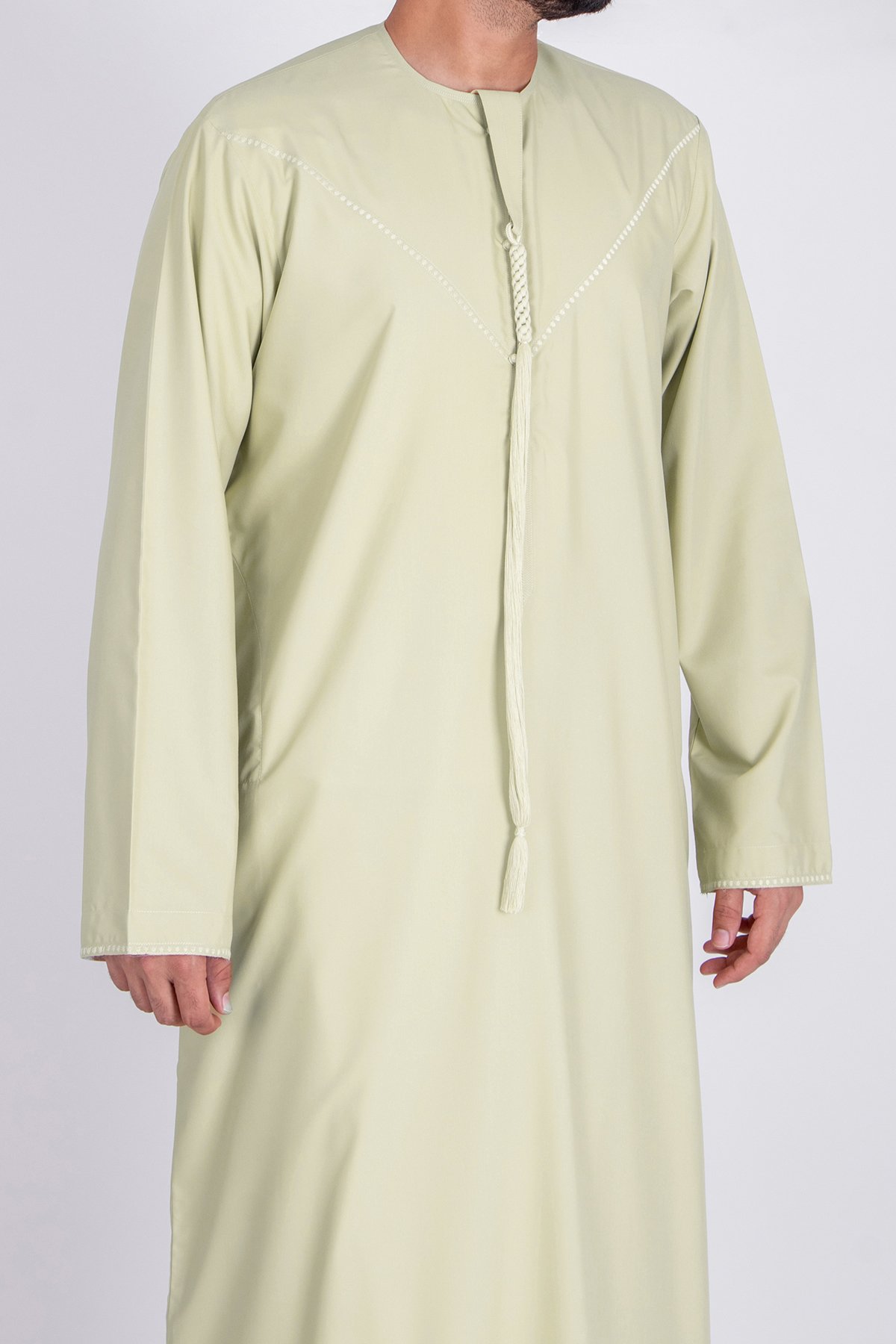 Moss Green Emirati Kandura – Ethniq Modestique